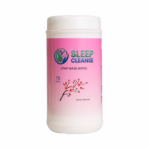 Sleep Cleanse Cpap Mask Wipes Cherry Blossom 70 Wipes